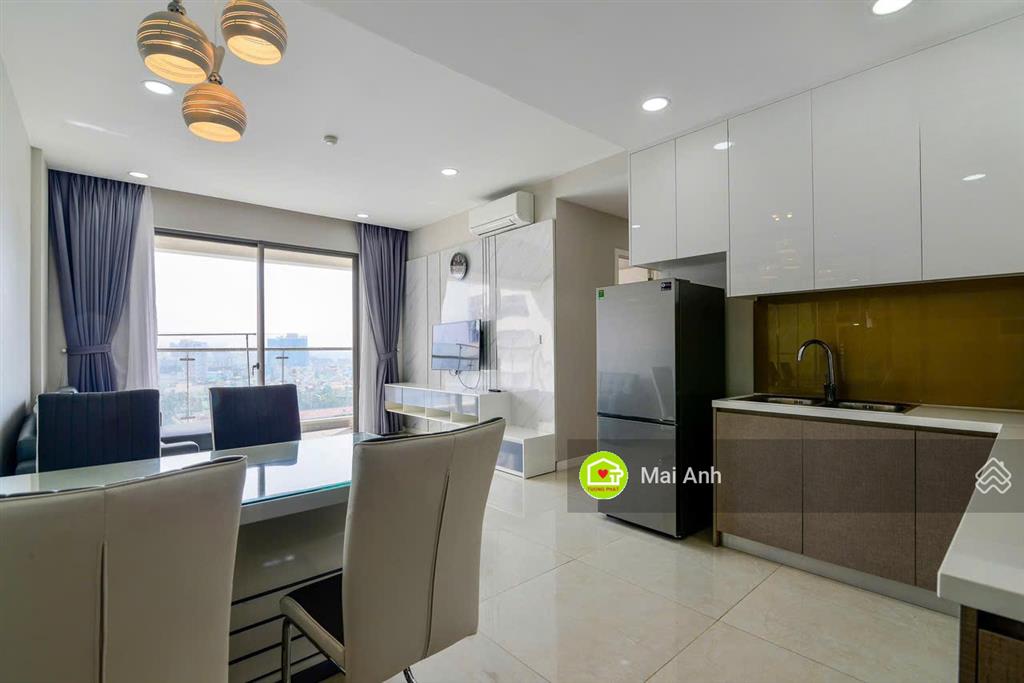 Căn đẹp duy nhất! cho thuê millennium 1 phòng ngủ riêng 54m2. nội thất cao cấp. giá 17,5 triệu