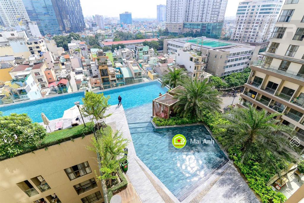 Căn đẹp duy nhất! cho thuê millennium 1 phòng ngủ riêng 54m2. nội thất cao cấp. giá 17,5 triệu