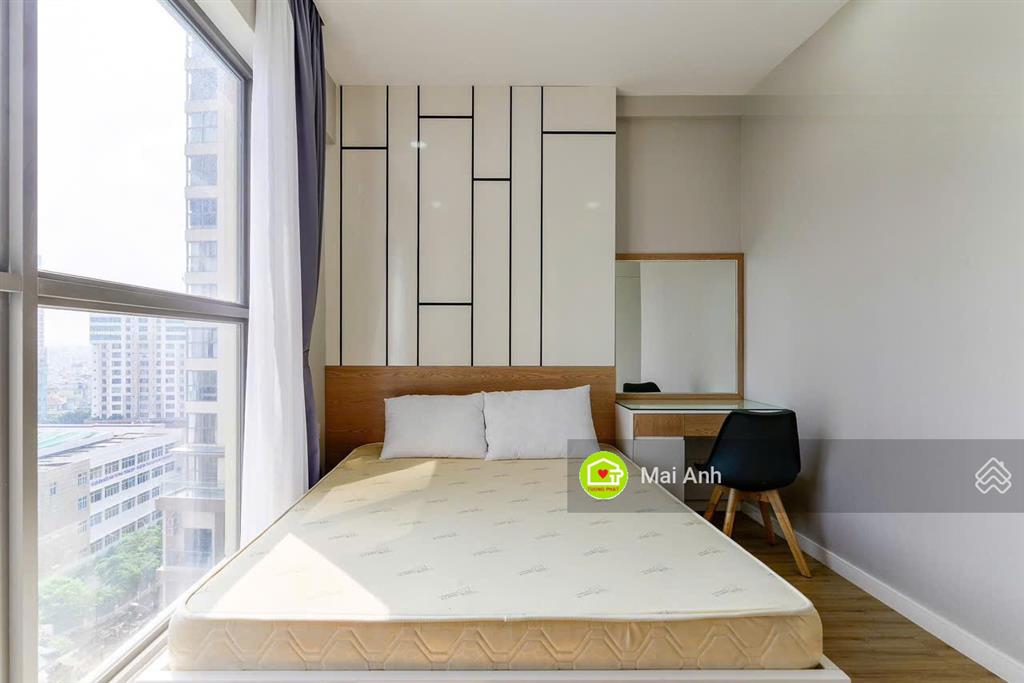 Căn đẹp duy nhất! cho thuê millennium 1 phòng ngủ riêng 54m2. nội thất cao cấp. giá 17,5 triệu