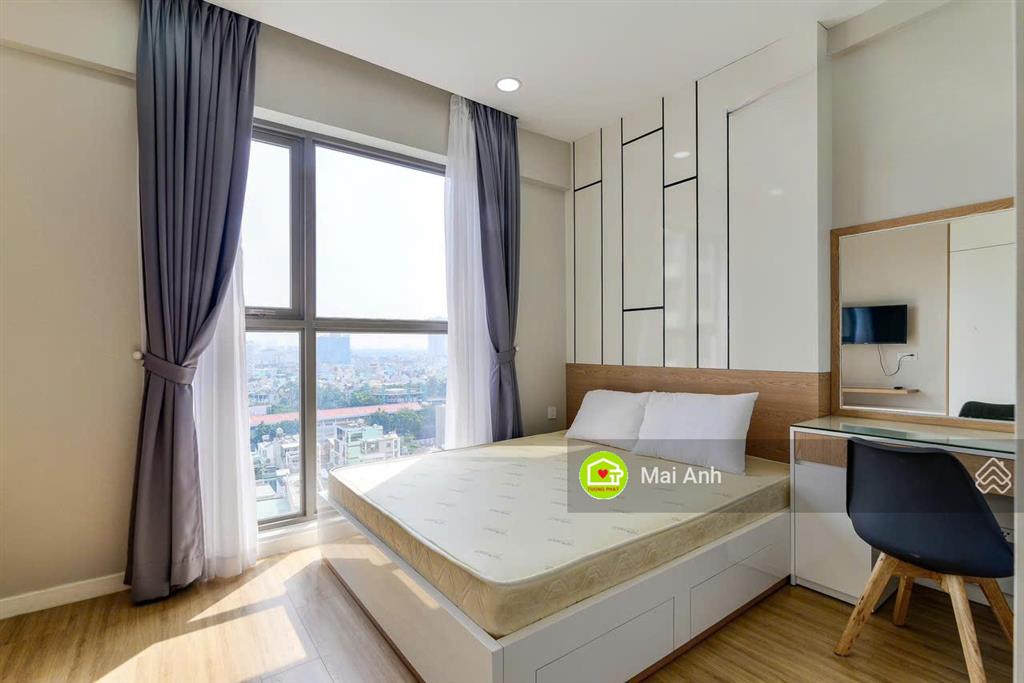 Căn đẹp duy nhất! cho thuê millennium 1 phòng ngủ riêng 54m2. nội thất cao cấp. giá 17,5 triệu