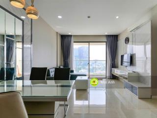 Căn đẹp duy nhất! cho thuê millennium 1 phòng ngủ riêng 54m2. nội thất cao cấp. giá 17,5 triệu