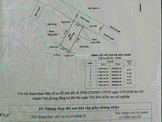 Duy nhất lô đất có sổ còn lại rẻ nhất trường thọ thủ đức hẻm xe hơi giá 4.35 tỷ