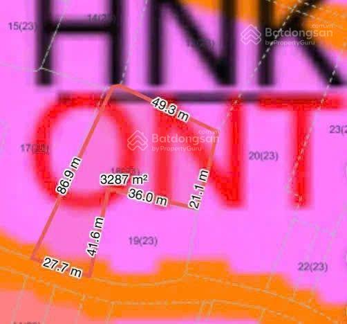 Bán 3266m2, 2393.9m2 thổ cư. đất làm nhà xưởng tại đường huỳnh minh mương, hòa phú, củ chi, 20,8 tỷ