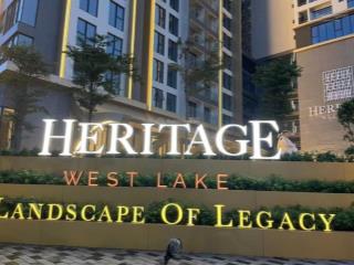 Bán nhanh căn hộ hạng sang heritage tây hồ giá chỉ nhỉnh 3 tỷ, nhận nhà ngay, nhà mới tinh