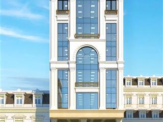 Bán toà văn phòng 9 tầng phố nguỵ như kon tum, thanh xuân. dt 145m2 mặt tiền 7,6m. giá 67 tỷ