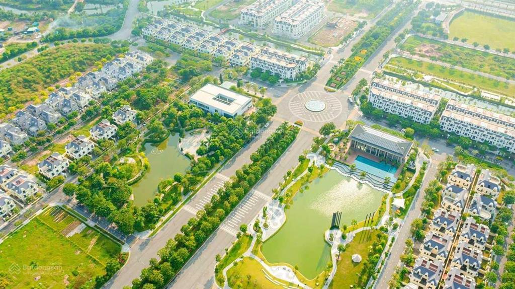 Bán 2 căn bt song lập 132.69m2 kđt an lạc green symphony view trường học hàng hiếm có hầm giá rẻ