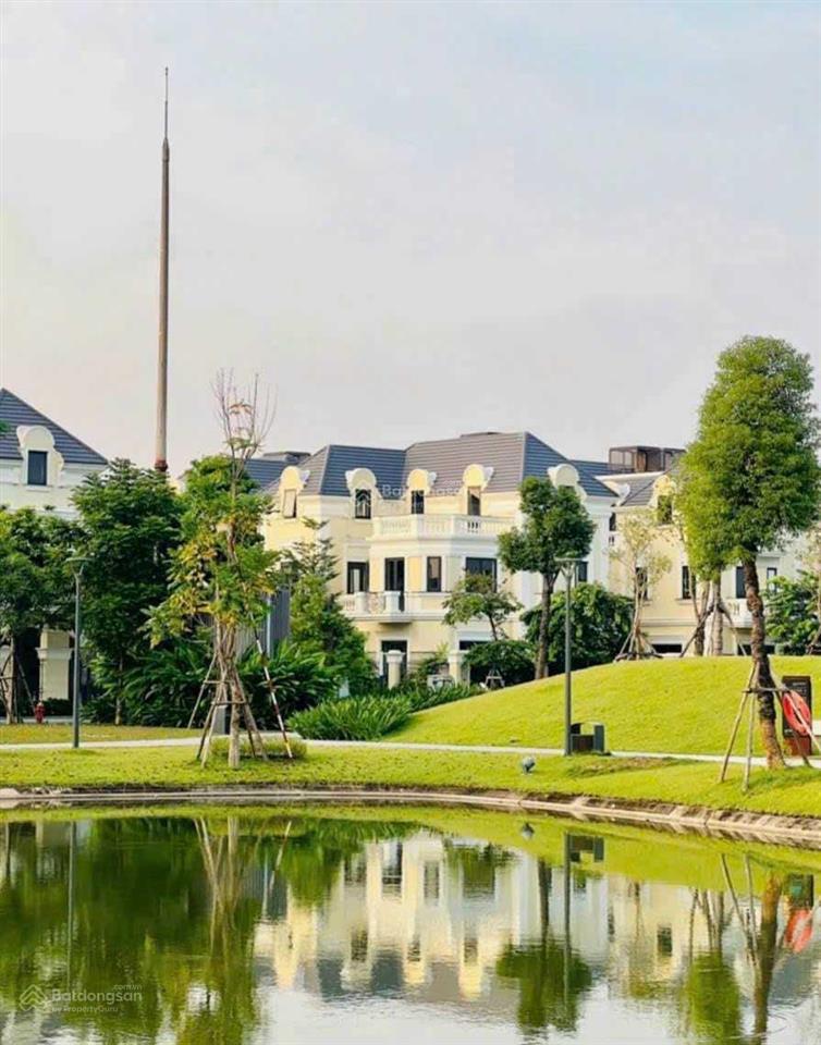 Bán 2 căn bt song lập 132.69m2 kđt an lạc green symphony view trường học hàng hiếm có hầm giá rẻ