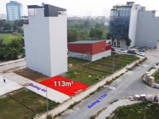 Lô góc khe thoáng 113.2m2 vị trí đẹp từ tầng 2 sử dụng 135m2 xây công ty, vp, chdv gần công viên