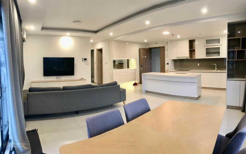Cho thuê gấp 3pn 2wc dt 112m2 giá 23.000.000 đã full nội thất, new city thủ thiêm,  0908 833 ***