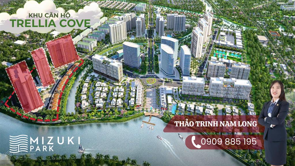 Mở bán 300 căn hộ cao cấp trellia cove tại mizuki park tháng 8 này!!