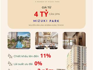 Mở bán căn hộ trellia cove phân khu mới tại mizuki park | nhận ngay chiết khấu đến 11%