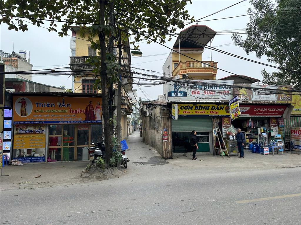 Bán 90m2 đất kẹt, 34 tây mỗ cách vinsmart city 100m. giá 25tr/m2
