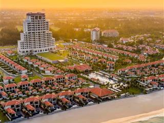 Bán biệt thự mặt biển non nước fusion resort đà nẵng từ 500m2800m2 giá từ 70tr/m2 full nội thất .