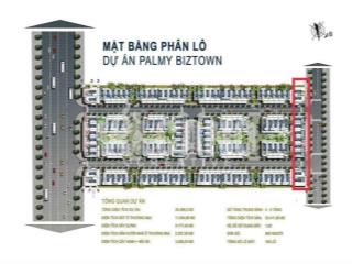 *căn vip trục đường 30m* dự án palmy biztownhdb thanh trì. vào tên trực tiếp cđt. view tđc.