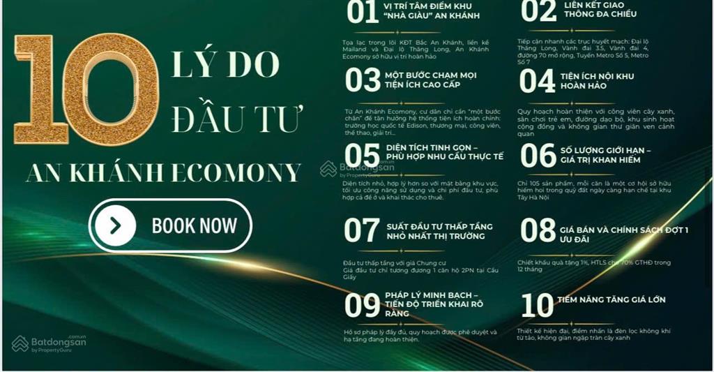 Hót * căn 67m2 ngoại giao vip 12.7 tỷ view công viên 2ha. đg 40m. an khánh ecomony. giá rẻ đầu tư