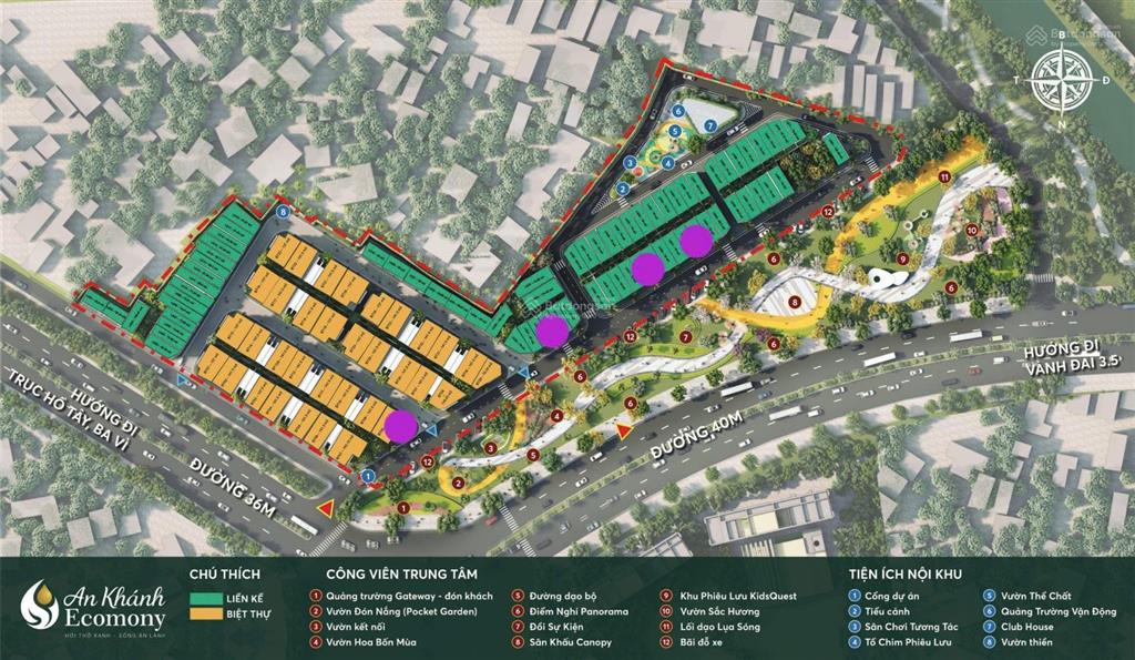 Hót * căn 67m2 ngoại giao vip 12.7 tỷ view công viên 2ha. đg 40m. an khánh ecomony. giá rẻ đầu tư