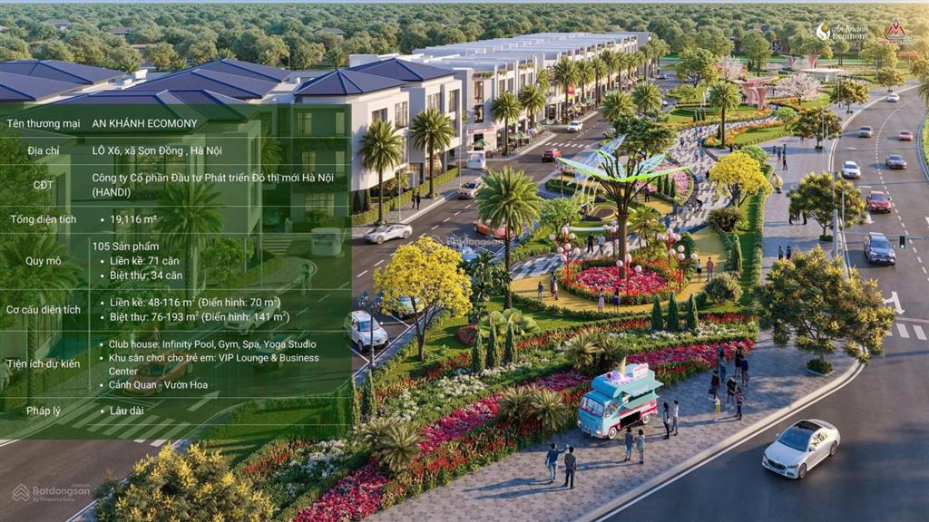 Hót * căn 67m2 ngoại giao vip 12.7 tỷ view công viên 2ha. đg 40m. an khánh ecomony. giá rẻ đầu tư