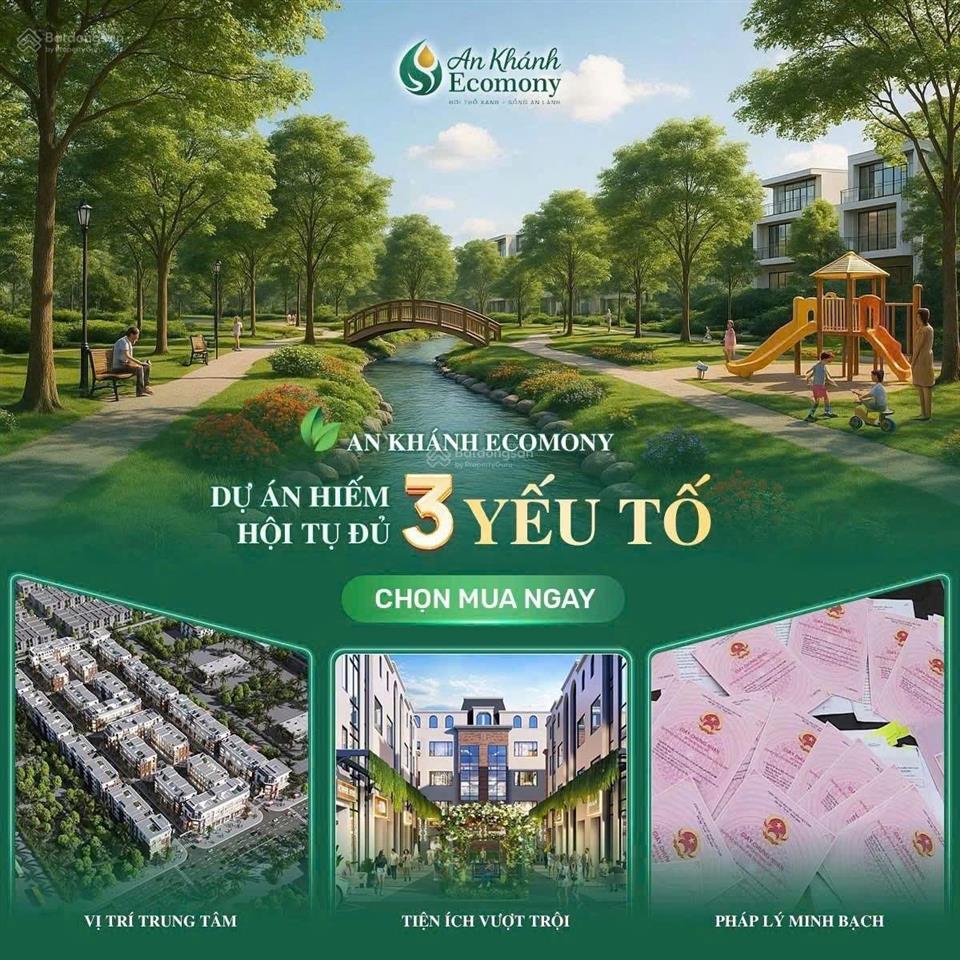 Hót * căn 67m2 ngoại giao vip 12.7 tỷ view công viên 2ha. đg 40m. an khánh ecomony. giá rẻ đầu tư