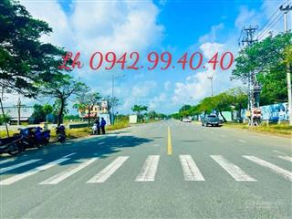 Bán 5 lô đất đẹp 7mx24m , đường 7m5 ngay sông cổ cò khu đô thị số 4 thông qua fpt