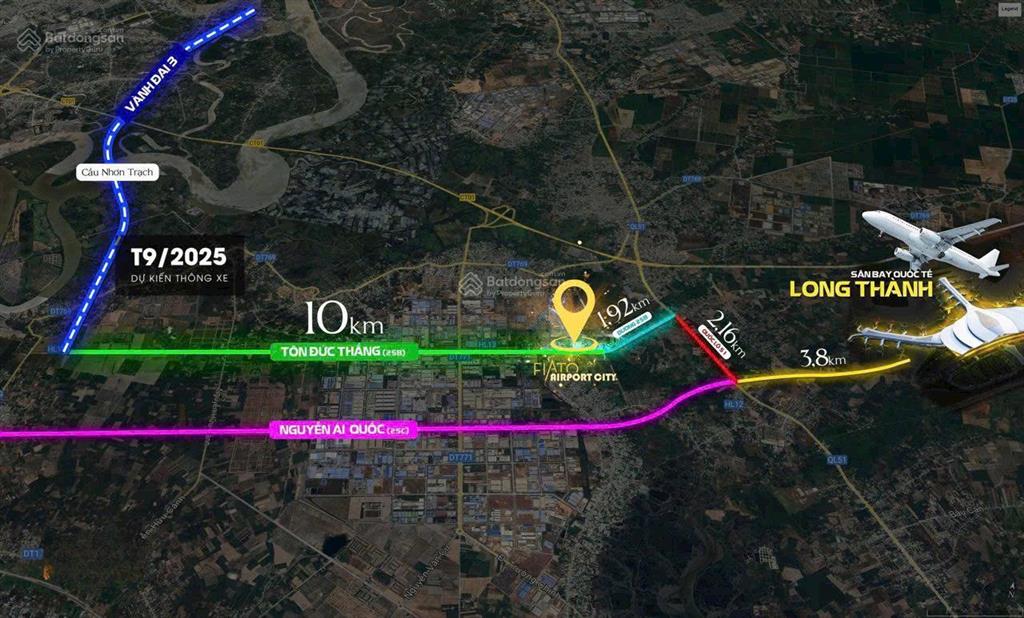 Căn 2pn 79m2 fiato airport city, tầng trung đẹp. giá 2,8 tỷ. cách sân bay chỉ 10 phút