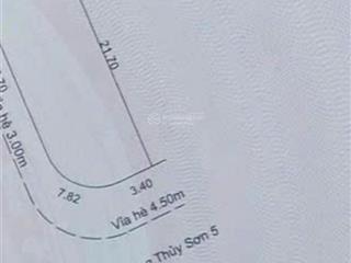 Góc 2 mặt tiền thuỷ sơn 5, giá thỏa thuận, 177m2, ngũ hành sơn, đà nẵng, mua bán nhanh.
