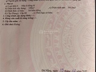 Bán nhà mặt phố tại núi thành, 24 tỷ , dt  204.4m2, 3 tầng, q.hải châu, đà nẵng