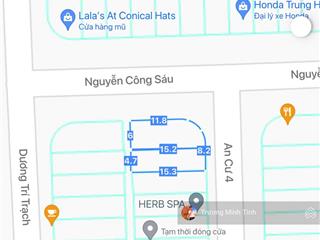 Bán lô góc 2 mặt tiền đường nguyễn công sáu  phước mỹ  đà nẵng dt 152 m2 giá tốt đầu tư