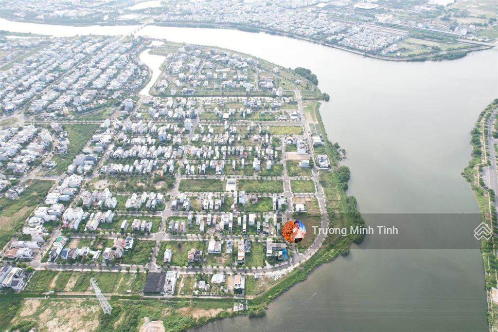 Bán 2 lô đất biệt thự trực diện sông view đẹp mặt tiền đường giáng hương 1, euro village 2