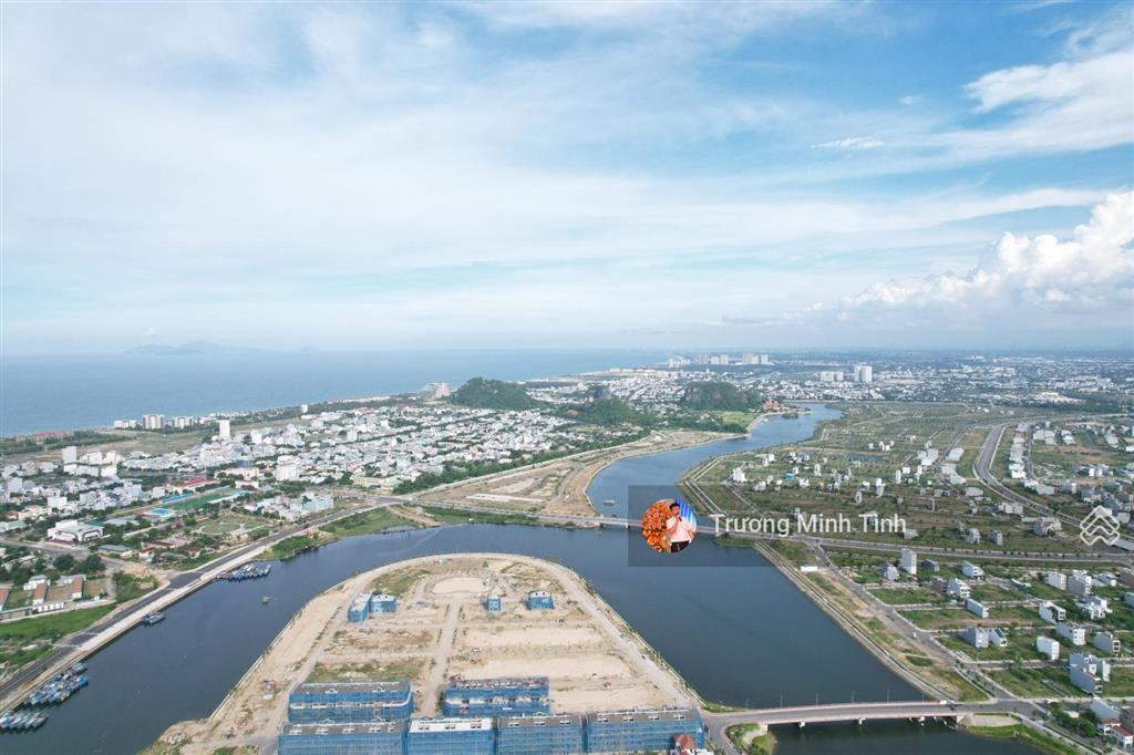 Bán 2 lô đất biệt thự trực diện sông view đẹp mặt tiền đường giáng hương 1, euro village 2