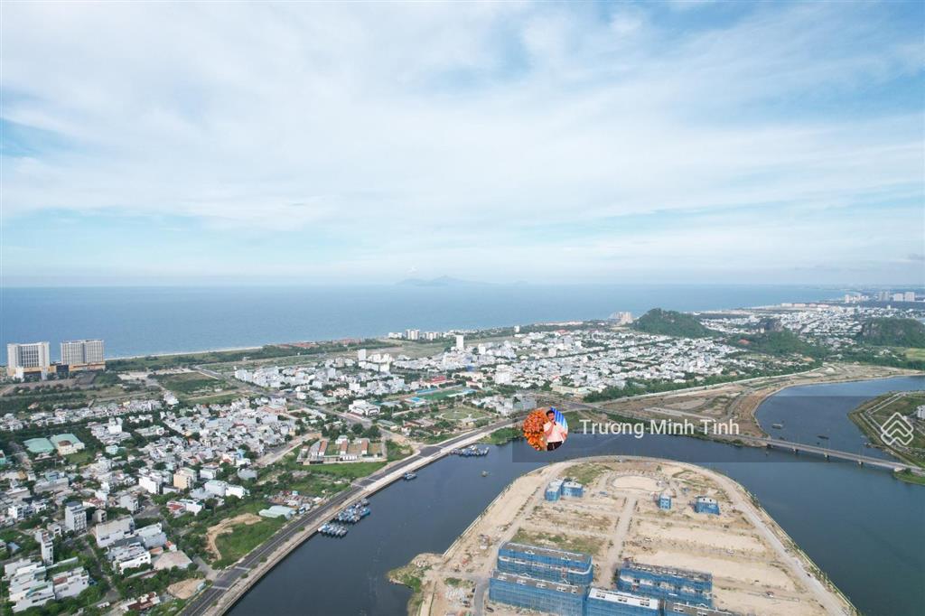 Bán 2 lô đất biệt thự trực diện sông view đẹp mặt tiền đường giáng hương 1, euro village 2