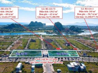3 lô góc đầm sen giá cđt sun group, mặt tiền bờ quan 3, ngay 2 tòa chung cư, kinh doanh thuận tiện