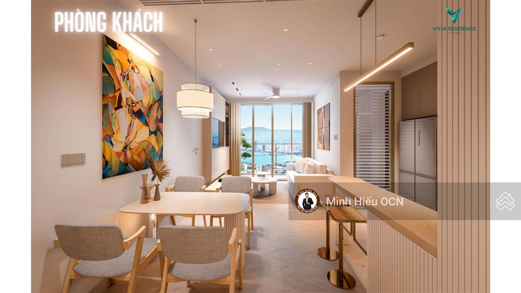 Sở hữu căn hộ 3 phòng ngủ tầng cao ngay trung tâm hải châu  vista residence