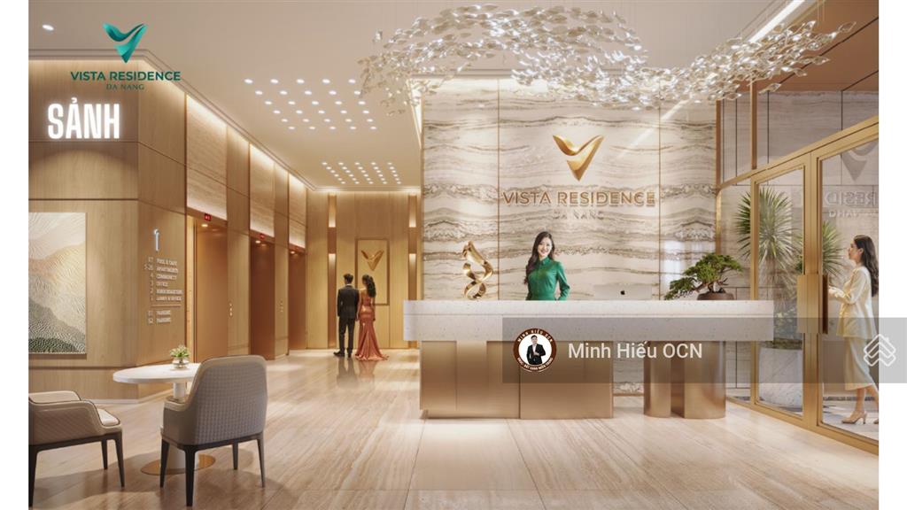 Sở hữu căn hộ 3 phòng ngủ tầng cao ngay trung tâm hải châu  vista residence