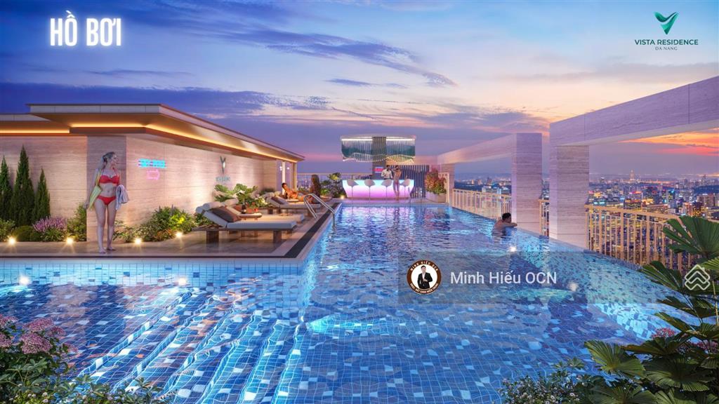 Sở hữu căn hộ 3 phòng ngủ tầng cao ngay trung tâm hải châu  vista residence