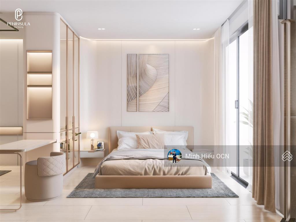 Hàng hiếm! hiếm có căn 1pn  căn hộ cao cấp peninsula  view sông hàn vịnh đà nẵng  giá cực tốt