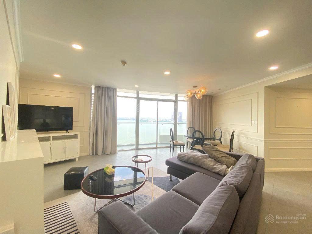 Bán căn hộ watermark 395 lạc long quân, 128m2, 3 pn, view hồ, tầng cao, ban công đb, giá 16,5 tỷ