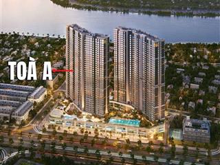 Độc quyền căn 3pn  80m2  trực diện view sông tiện ích đầy đủ
