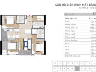 Chính chủ cần căn hộ 3 ngủ dự án viha complex 107 nguyễn tuân giá tốt  0975 222 ***