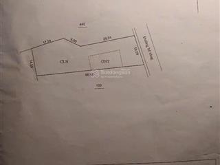 Bán đất liên xã, 3,3 tỷ, 845m2/140 thổ cư view đẹp uy tín tại lương sơn, hòa bình