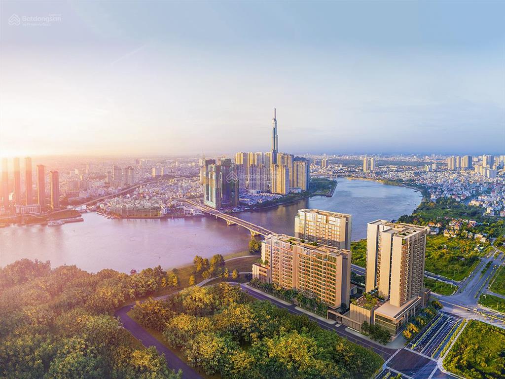 Căn hộ bán tại the river thủ thiêm gồm 4 phòng ngủ view sông với diện tích 203m2