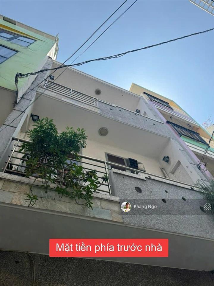 Bán nhà 2mt hẻm nhựa 8m đường lê văn sỹ p12 q3, dt 111m², 2 mặt hẻm, có dòng tiền giá 18 tỷ