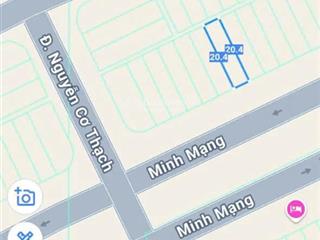 Bán lô đất mặt tiền đường minh mạng gần bãi tắm du lịch sơn thủy