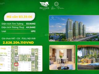 Căn hộ dưỡng lành tại la pura  zenia up2