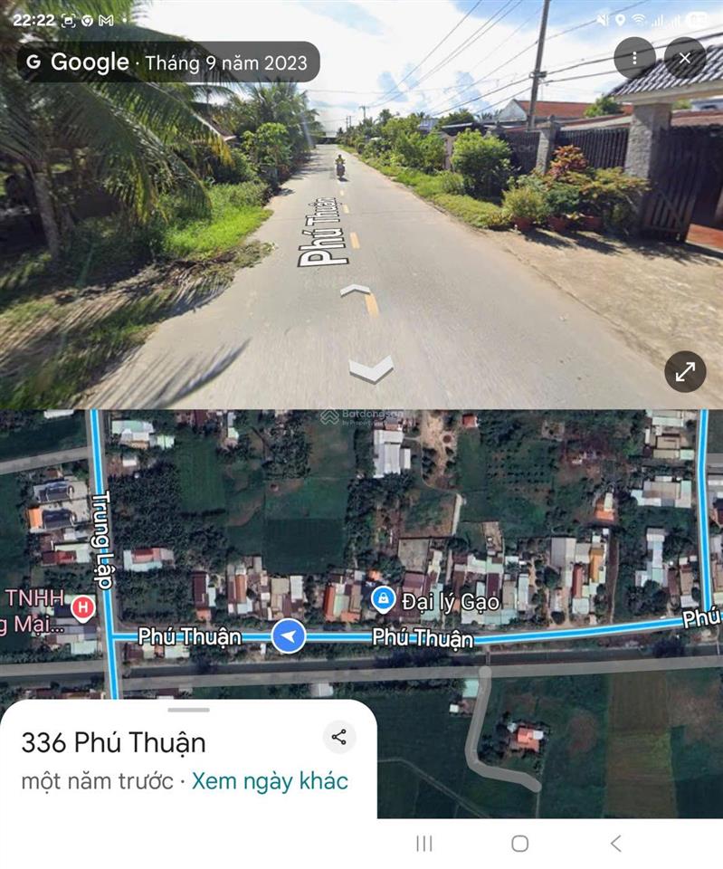 Cần thanh lý trong tháng lô đất phú thuận, xã phú mỹ hưng (nay là xã an nhơn tây), h.củ chi, tphcm
