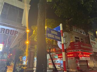 Bán nhà mặt phố tại đường quang trung, phường quang trung, hà đông, hà nội, 23,5 tỷ, 46 m2