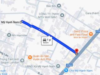 Chính chủ bán nhà sổ hồng riêng 5x16m, sau lưng ubnd xã mỹ hạnh nam
