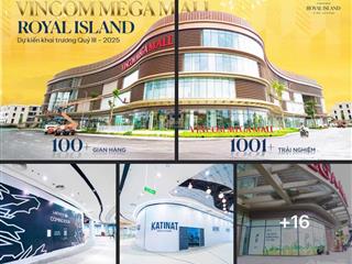 Biệt thự siêu chất tại vinhomes royal island, 51,657 tỷ, 462m2, bán gấp