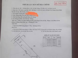 Bán gấp đất mặt tiền trục chính khu du lịch bằng lăng dầu tiếng, tp.hcm