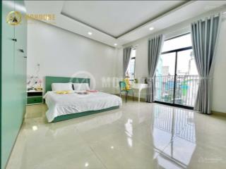 Cho thuê phòng 40m2 phú nhuận, ban công, full nt mới, thang máy, ngay tại phan xích long  vạn kiếp