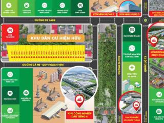 Cần bán đất nền sau lưng chợ thái bình  minh thạnh  tp.hcm